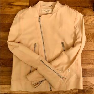 Rag & Bone Lightweight Woven Moto Jacket